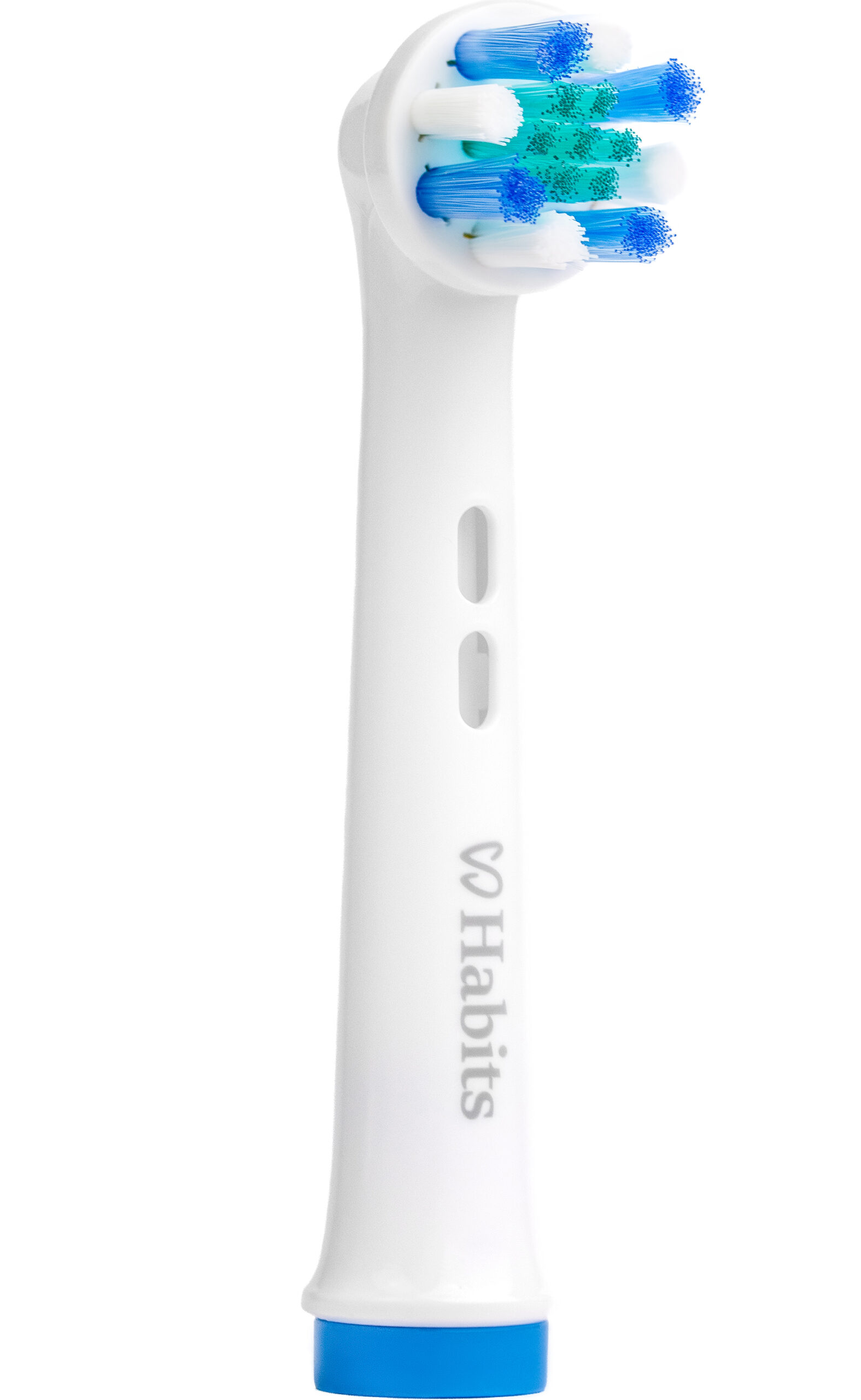 Polerande tandborsthuvud kompatibel med Oral-B för att effektivt ta bort missfärgningar och göra tänderna vitare.